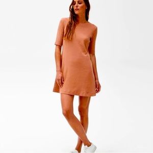 Michael Stars Milo Crew Neck Tee Dress - Size S